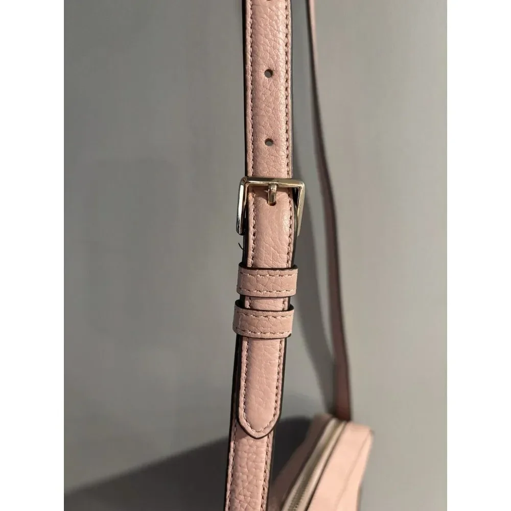 Kate Spade New York Sienne Logo‎ Camera Bag Blush Pink Crossbody Purse
